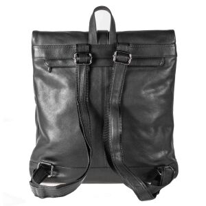 MATADOR Rucksack Leder MAASTRICHT XL Damenrucksack Schwarz