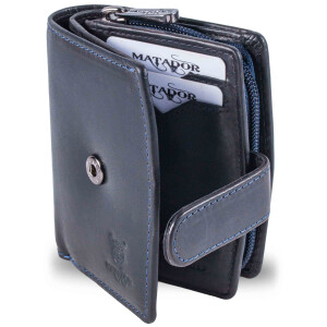 MATADOR | VALENCIA MINI | Portemonnaie Damen Klein Leder RFID