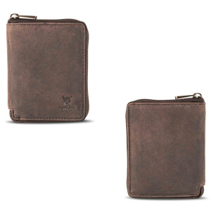 MATADOR EDINBURGH Leder Herren Geldbörse Geldbeutel Dunkel Braun