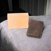 MATADOR EDINBURGH Leder Herren Geldbörse Geldbeutel Dunkel Braun