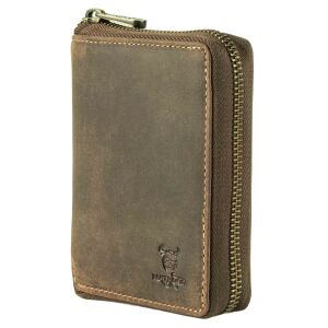 MATADOR EDINBURGH Leder Herren Geldbörse Geldbeutel Hunter Braun