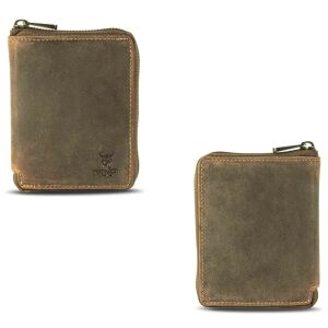 MATADOR EDINBURGH Leder Herren Geldbörse Geldbeutel Hunter Braun