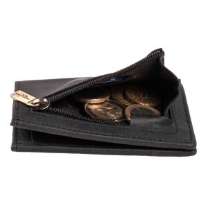 MATADOR Leder Minigeldbörse CHICAGO Mini Portemonnaie RFID