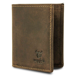 MATADOR Leder Slim Wallet CHICAGO Bifold 8 Farben