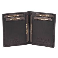 MATADOR Leder Minigeldbörse CHICAGO Mini Portemonnaie RFID