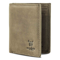 MATADOR Leder Slim Wallet CHICAGO Bifold 8 Farben