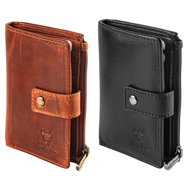 MATADOR Slim Wallet ISTANBUL Leder Herren Kreditkartenetui RFID