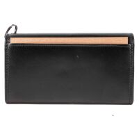 MATADOR VICIO Leder Kellner Geldbörse mit Kette Luxus Kellnerbörse Schwarz