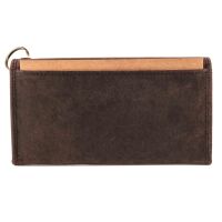 MATADOR VICIO Leder Kellner Geldbörse mit Kette Luxus Kellnerbörse Braun Dunkel