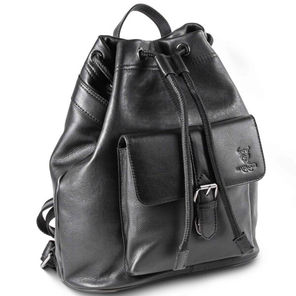 MATADOR Kordel Rucksack Leder #ROM Damenrucksack Schwarz Nappa