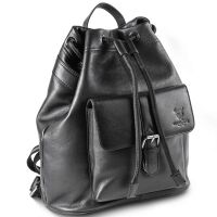 MATADOR Kordel Rucksack Leder #ROM Damenrucksack Schwarz Nappa