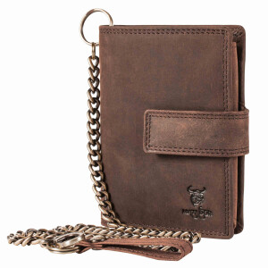 MATADOR Biker Geldbörse mit Kette Leder #SEATTLE...