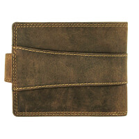 MATADOR Leder Herren Geldbörse #DANZIG Brieftasche RFID TüV Braun Hunter