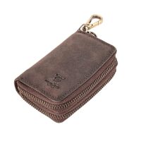 MATADOR KOPENHAGEN Leder Auto-Motorrad-Schlüssel-Tasche-Etui Braun Dunkel