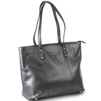 MATADOR PARIS Damen Shopper Leder Groß Handtasche Schwarz