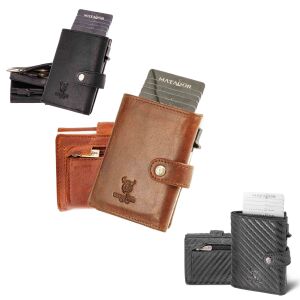MATADOR TOKIO Leder Slim Wallet Luxus Kreditkartenetui...