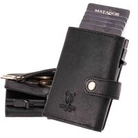 MATADOR TOKIO Leder Slim Wallet Luxus Kreditkartenetui Klein RFID
