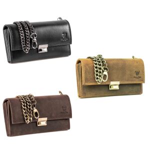 MATADOR VICIO Leder Kellner Geldbörse mit Kette...