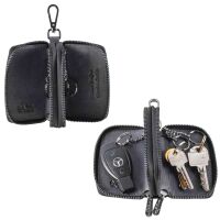MATADOR KOPENHAGEN Leder Auto-Motorrad-Schlüssel-Tasche-Etui Blau Navy