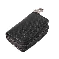 MATADOR KOPENHAGEN Leder Auto-Motorrad-Schlüssel-Tasche-Etui Schwarz Carbon