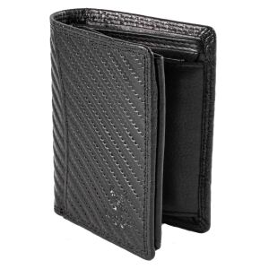 MATADOR MARSEILLE MINI Herren Geldbörse Leder Klein RFID TüV Schwarz Carbon