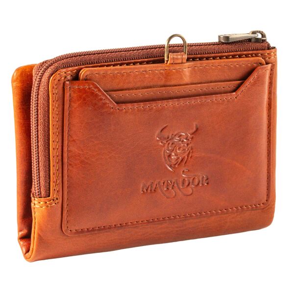 MATADOR PUEBLA MINI Portemonnaie Geldbörse Klein Vintage Braun