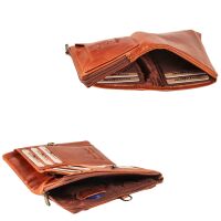 MATADOR PUEBLA MINI Portemonnaie Geldbörse Klein Vintage Braun