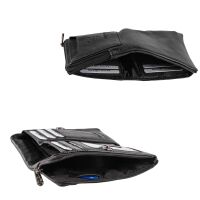 MATADOR PUEBLA MINI Portemonnaie Geldbörse Klein Schwarz Nappa