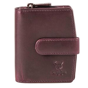 MATADOR | VALENCIA MINI | Portemonnaie Damen Klein Leder Violett