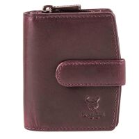 MATADOR | VALENCIA MINI | Portemonnaie Damen Klein Leder Violett