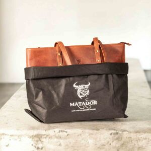 MATADOR PARIS Damen Tasche Handtasche Groß Shopper Leder Retro