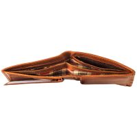 Pranke Herren Echt Leder Geldbörse Portemonnaie Geldbeutel Brieftasche Braun