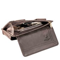 MATADOR BRISBANE Universal Handy Ledertasche 6.1 Zoll Dunkel Braun