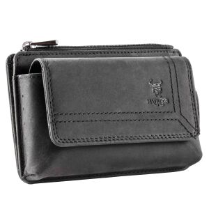 MATADOR BRISBANE Universal Handy Ledertasche 6.1 Zoll Schwarz Matt