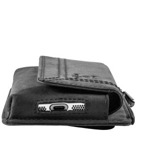 MATADOR BRISBANE Universal Handy Ledertasche 6.1 Zoll Schwarz Matt