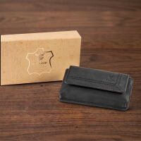 MATADOR BRISBANE Universal Handy Ledertasche 6.1 Zoll Schwarz Matt