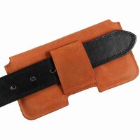 MATADOR Galaxy S26 S25 S24 S23 Leder Tasche Case Etui Konjak Braun